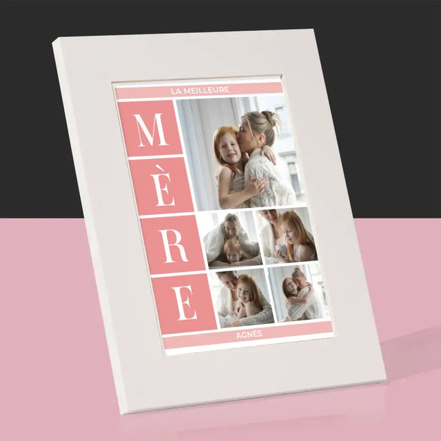 Collage Photo: Meilleure Maman, Collage - Cadre Photo