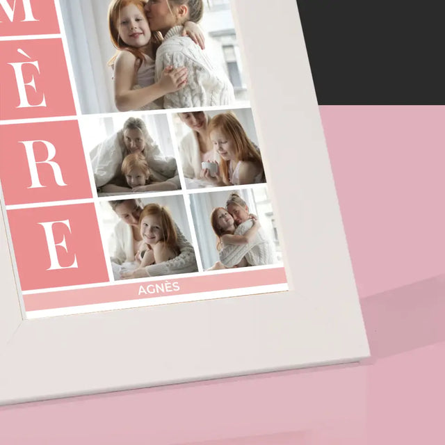 Collage Photo: Meilleure Maman, Collage - Cadre Photo
