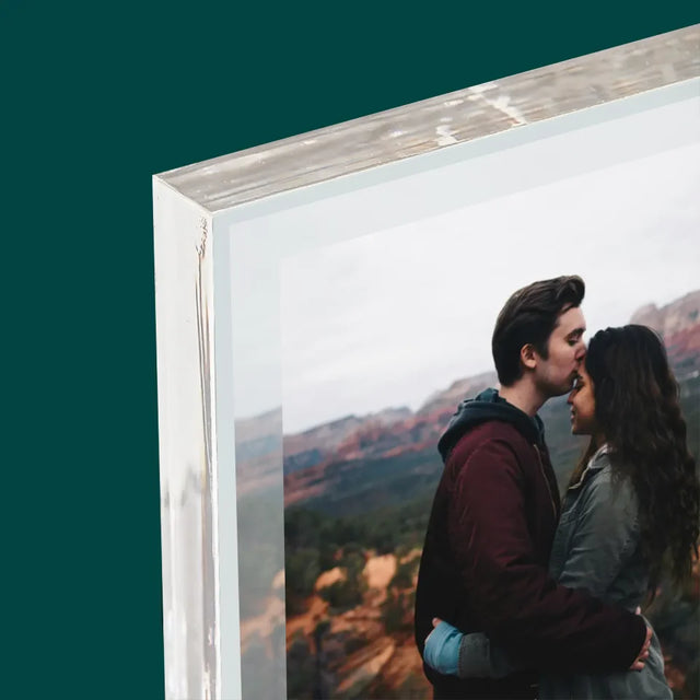 Photo Et Texte: Spotify Avec Ta Photo - Bloc Acrylique