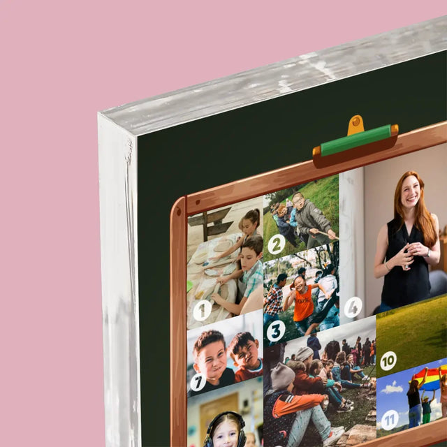 Forme Des Photos: Un Enseignant Est Quelqu'Un Extraordinaire - Bloc Acrylique