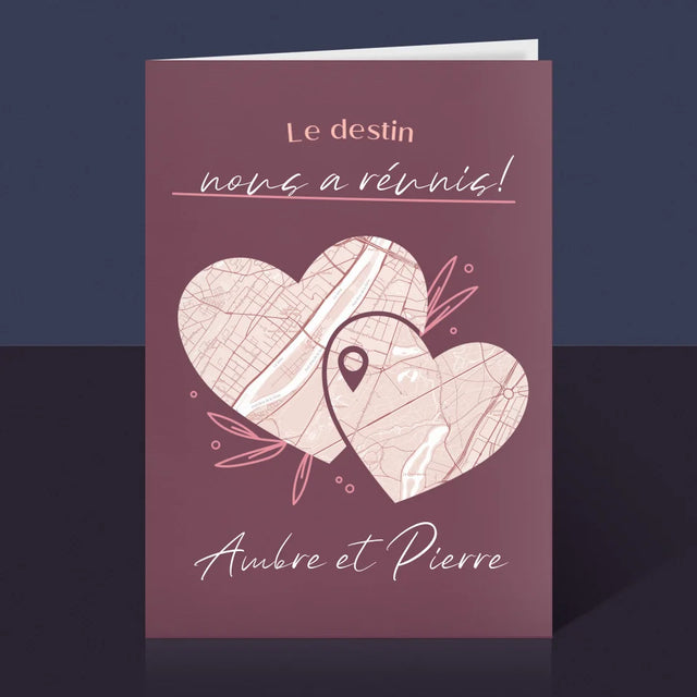 Plan De Ville: Le Destin - Carte De Vœux