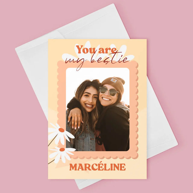 Collage Photo: Photo Besties - Carte De Vœux