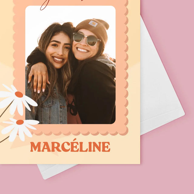 Collage Photo: Photo Besties - Carte De Vœux