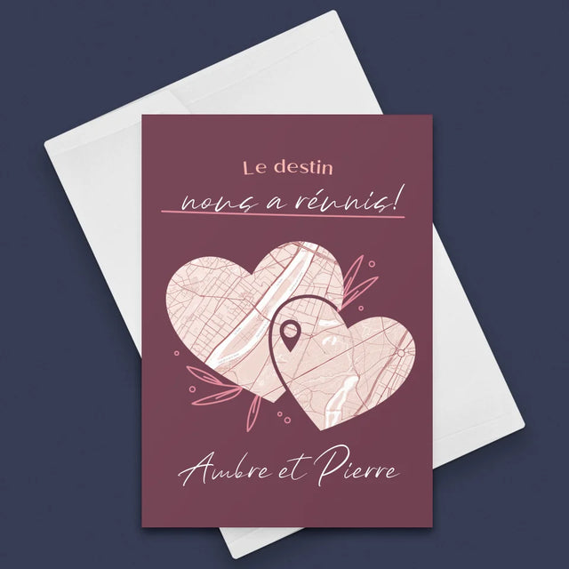 Plan De Ville: Le Destin - Carte De Vœux