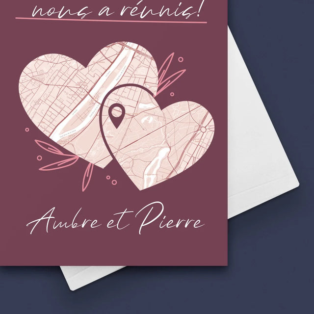 Plan De Ville: Le Destin - Carte De Vœux