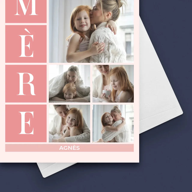 Collage Photo: Meilleure Maman, Collage - Carte De Vœux