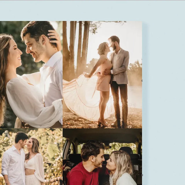 Collage Photo: 4 Photos - Affiche