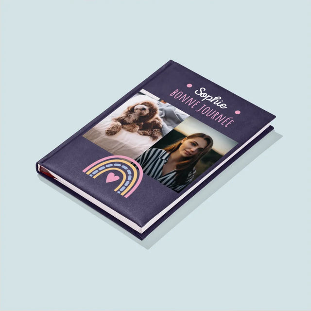 Collage Photo: Bonne Journée - Cahier De Notes