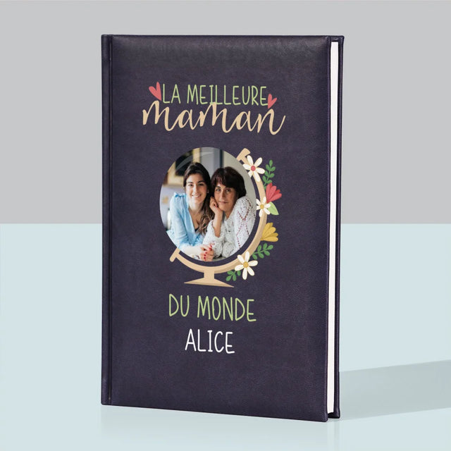 Photo Et Texte: La Meilleure Maman Du Monde - Cahier De Notes