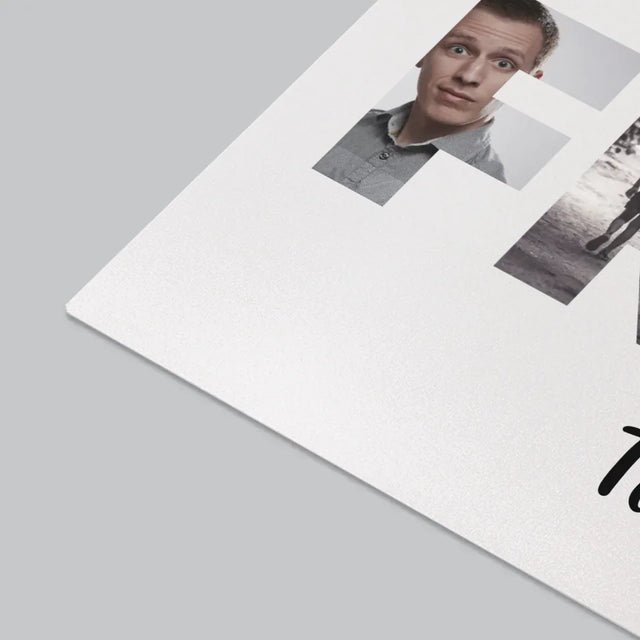 Collage Photo De Lettre: Frère De Tes Photos - Sous-Main Bureau