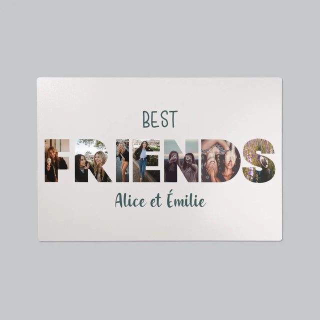 Collage Photo De Lettre: Friends De Tes Photos - Sous-Main Bureau