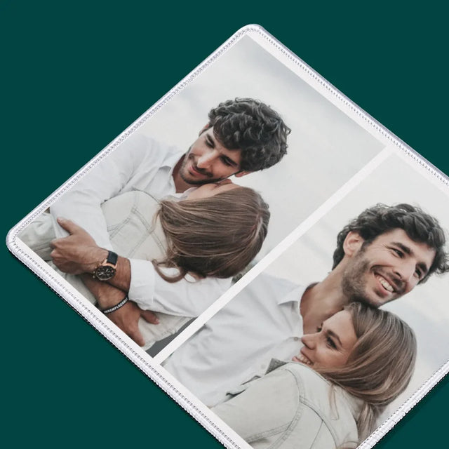 Collage Photo: 2 Photos - Tapis De Souris