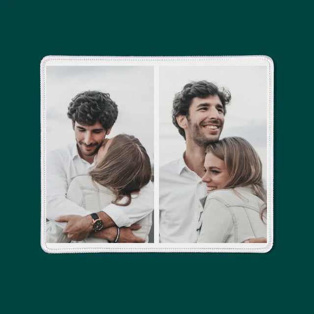 Collage Photo: 2 Photos - Tapis De Souris