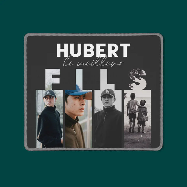 Collage Photo: Le Meilleur Fils - Tapis De Souris