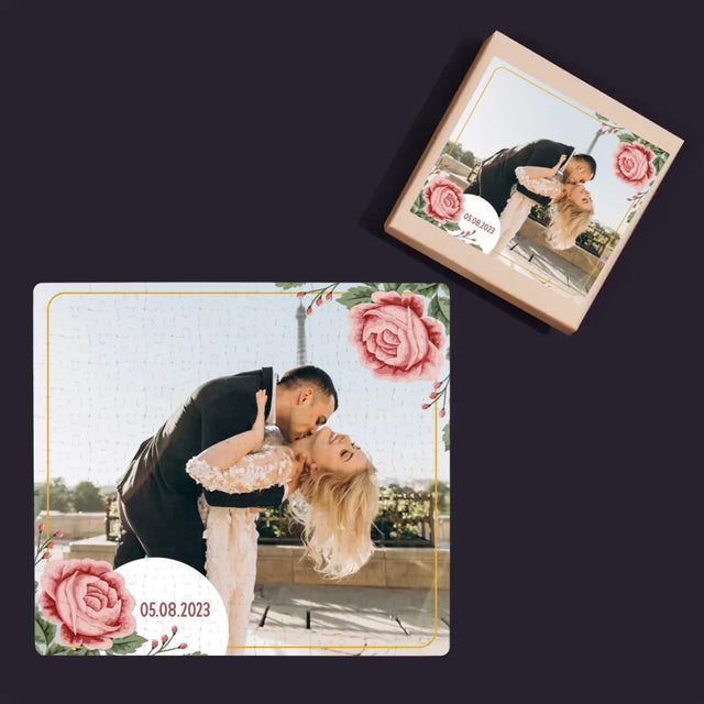 Collage Photo: Votre Date - Casse-Têtes