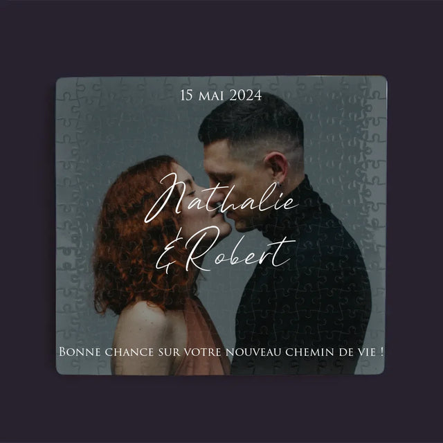 Photo Et Texte: Photo De Mariage, Les Souhaits - Casse-Têtes