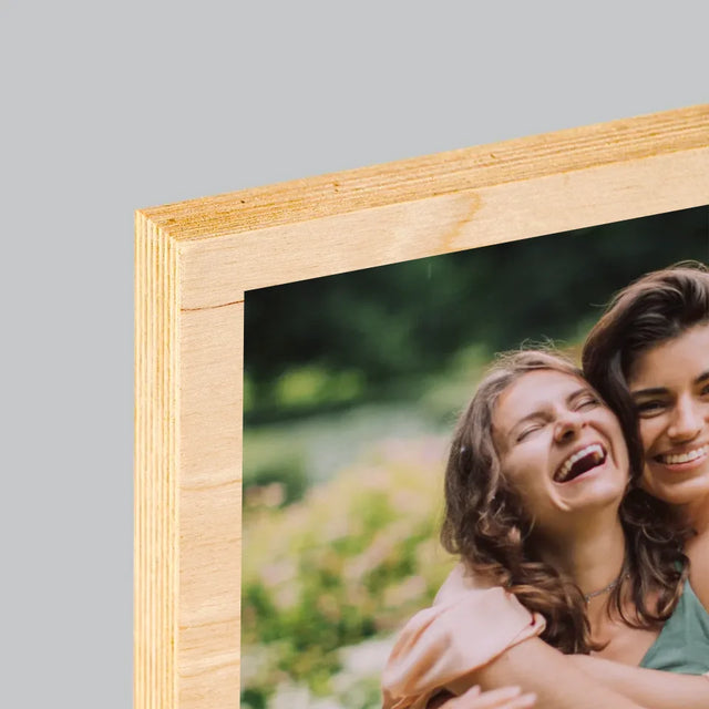 La Photo Et Un Texte: Sois Ma Demoiselle D'Honneur - Impression Sur Bois