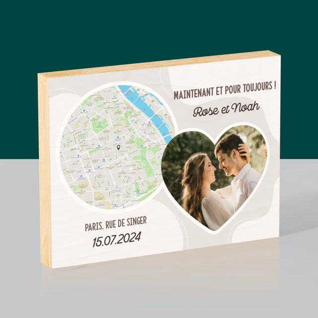 Plan De Ville: Maintenant Et Pour Toujours - Impression Sur Bois