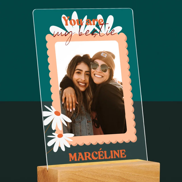 Collage Photo: Photo Besties - Impression Sur Verre Acrylique