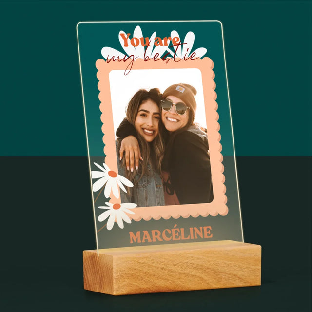 Collage Photo: Photo Besties - Impression Sur Verre Acrylique