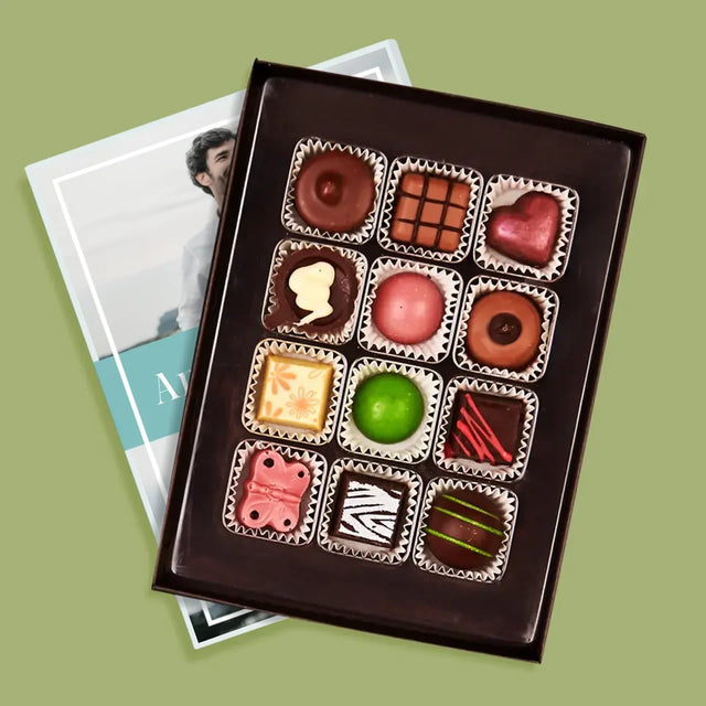 Collage Photo: Couple, Prénoms - Pralines