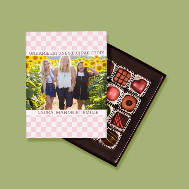 Photo Et Texte: Une Amie Est Une Sœur Par Choix - Pralines