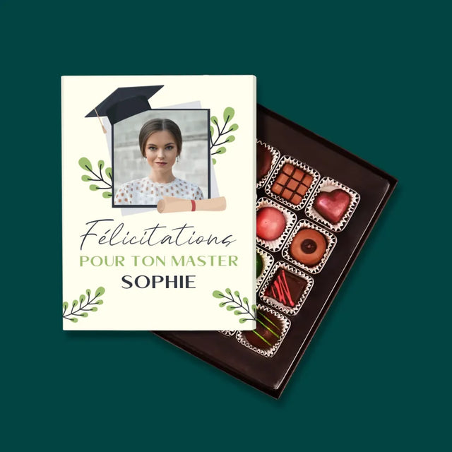 Photo Et Texte: Félicitations Pour Le Master - Pralines