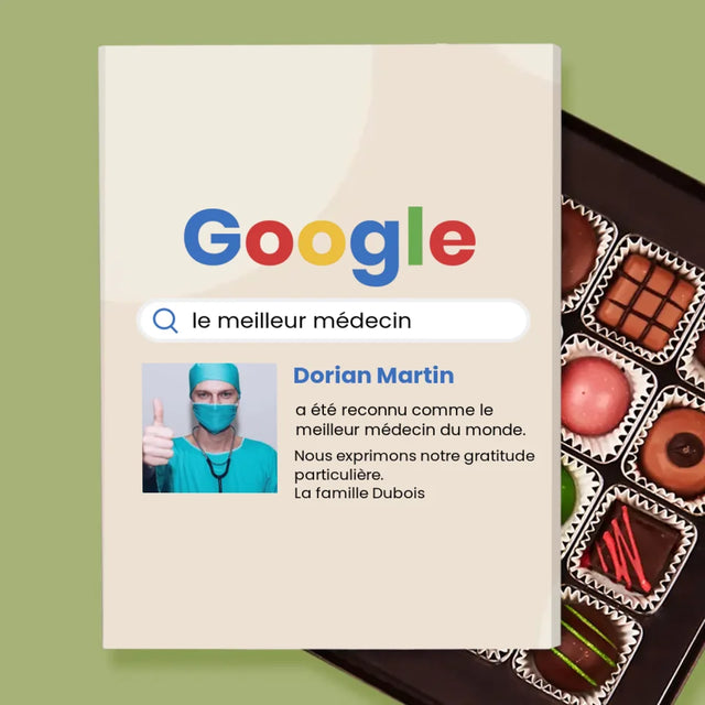 Photo Et Texte: Meilleur Médecin Résultat Google - Pralines