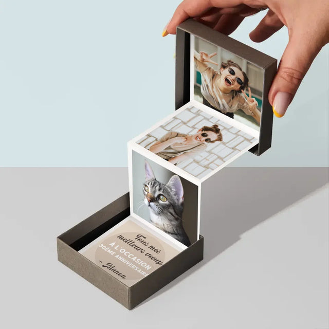 Collage Photo: Collage De Photos D'Anniversaire - Ensemble De Photos