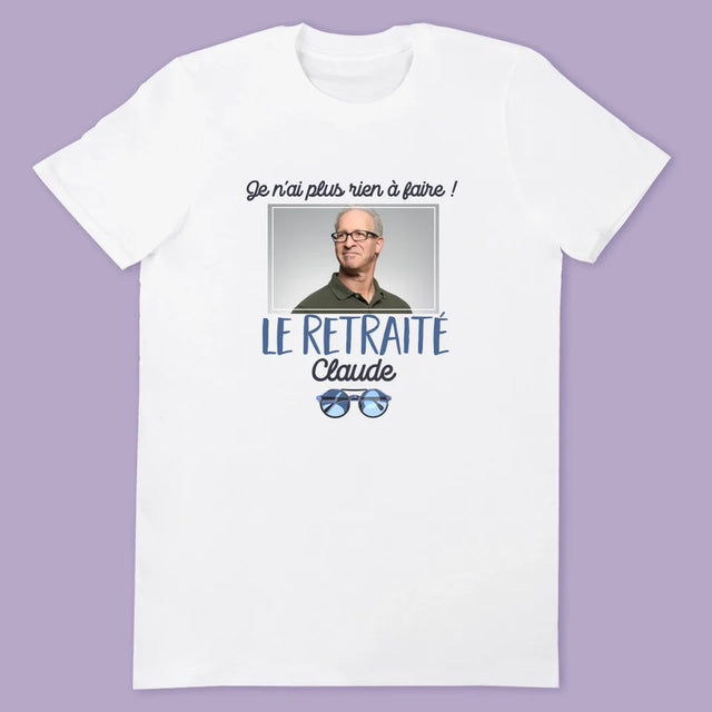 Photo Et Texte: Je N'Ai Rien À Faire ! Retraités - T-Shirts Pour Couples