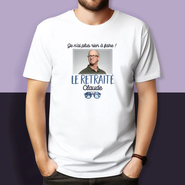 Photo Et Texte: Je N'Ai Rien À Faire ! Retraités - T-Shirts Pour Couples