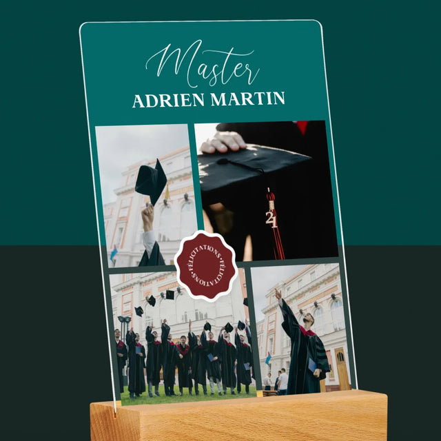 Collage Photo: Master - Impression Sur Verre Acrylique