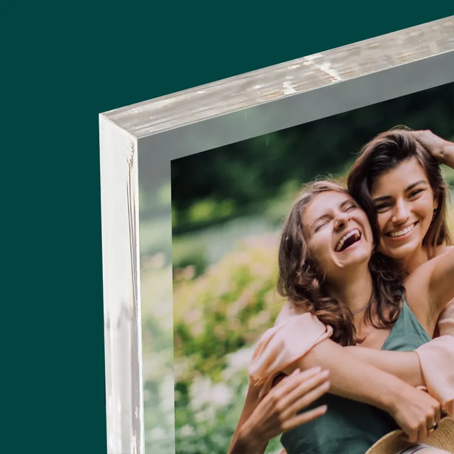 Photo Et Texte: Sois Ma Demoiselle D'Honneur - Bloc Acrylique