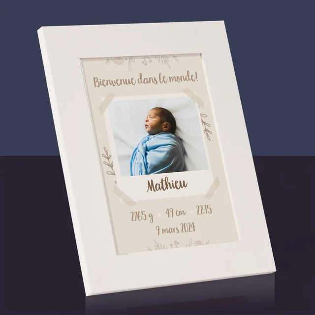 Acte De Naissance De L'Enfant: Métrique, Branches - Cadre Photo