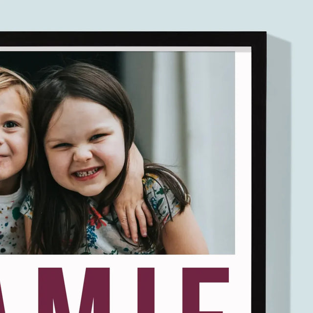 Collage Photo: Grand-Mère - Traits De Caractère Copy - Impression Encadrée 30X40