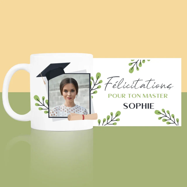 Photo Et Texte: Félicitations Pour Le Master - Le Mug