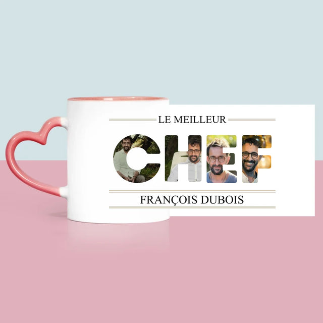 Collage Photo De Lettre: Le Meilleur Chef 2 - Le Mug