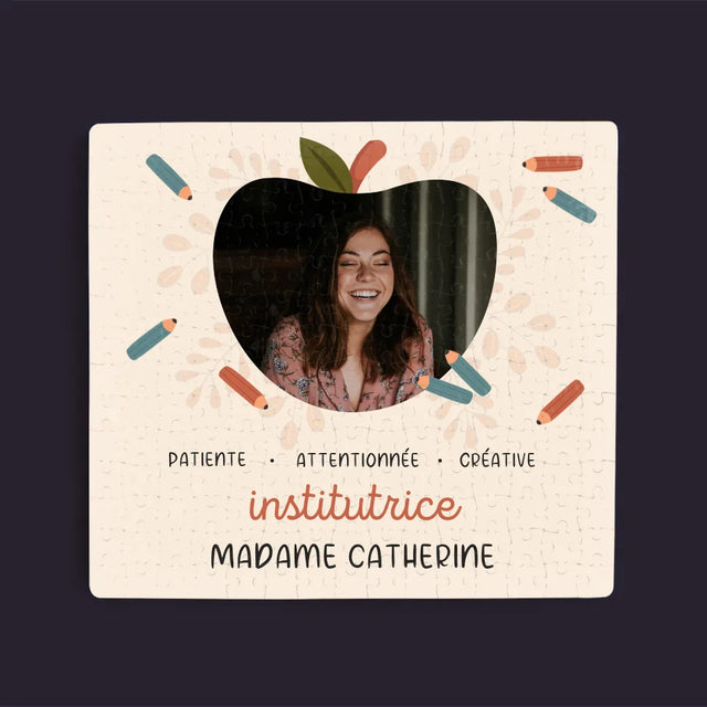 Photo Et Texte: Institutrice - Casse-Têtes