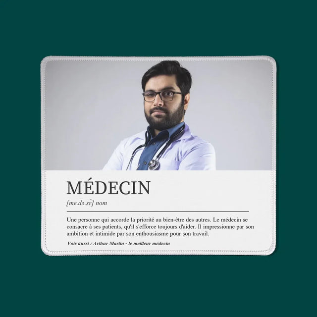Photo Et Texte: Médecin Définition - Tapis De Souris