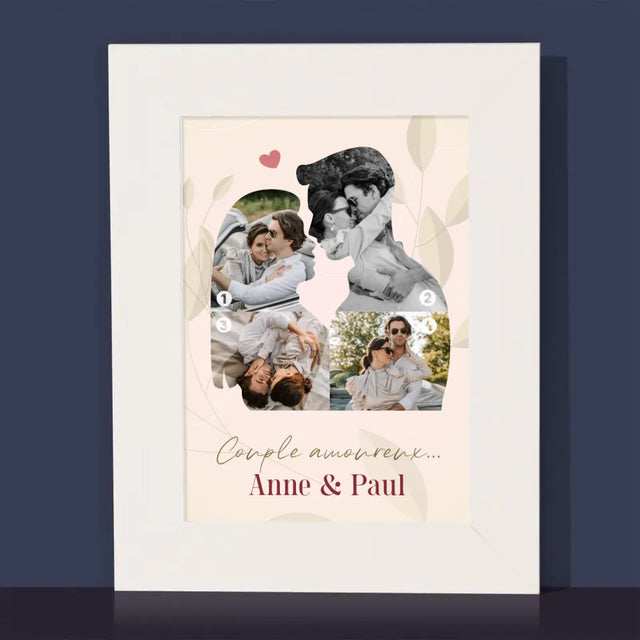 Forme Des Photos: Couple Amoureux... - Cadre Photo