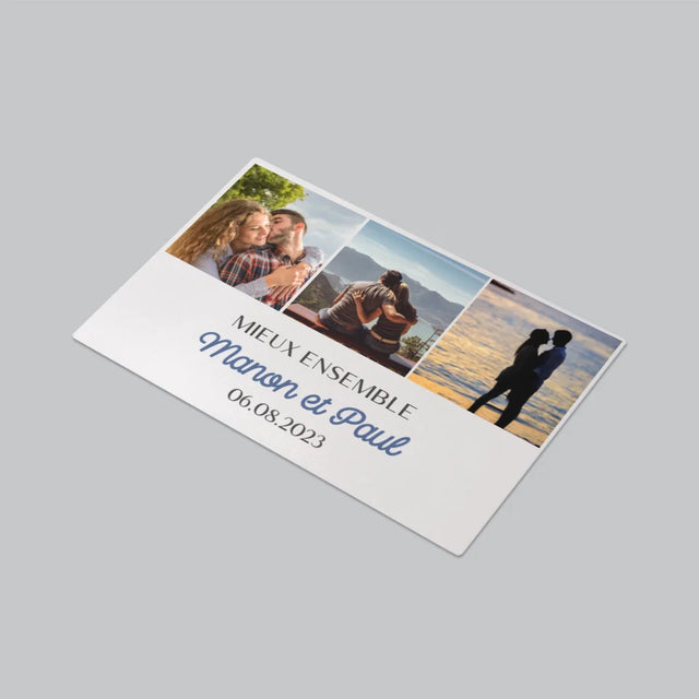 Collage Photo: Le Mieux Ensemble - Sous-Main Bureau