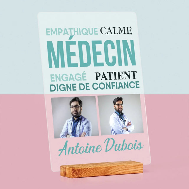Le Collage Photo: Docteur Caractéristiques - Impression Sur Verre Acrylique