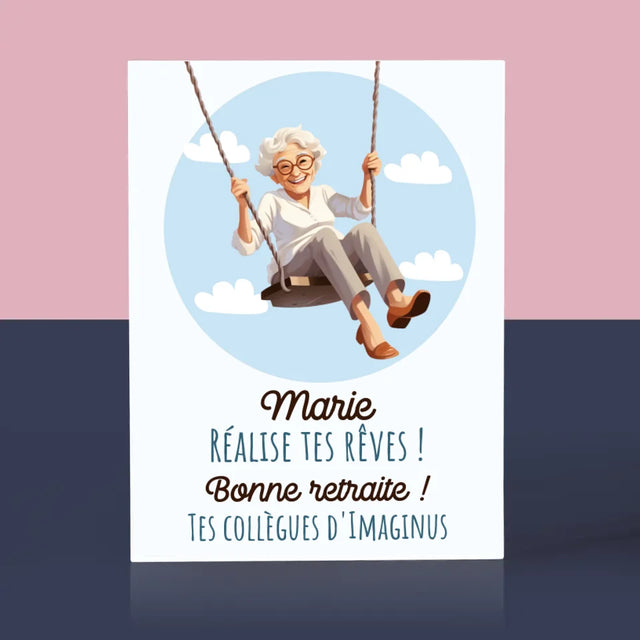 Le Prénom Et Un Texte: Réalise Tes Rêves - Bloc Acrylique