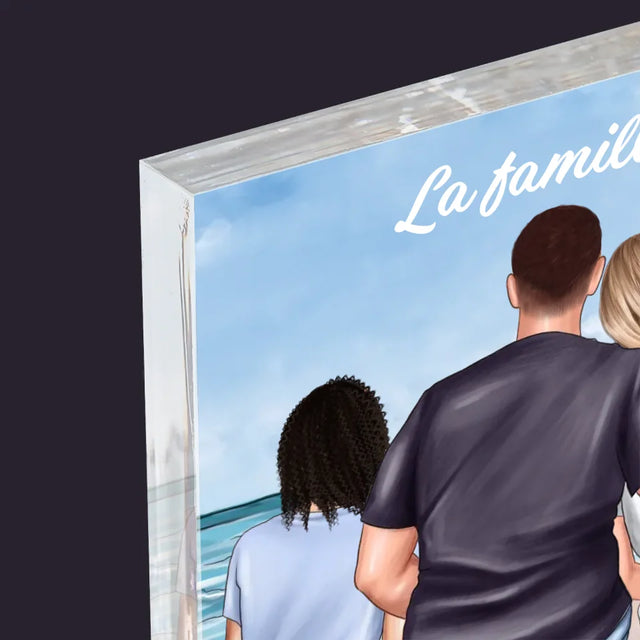La Création Du Personnage: Portrait De Famille - Bloc Acrylique