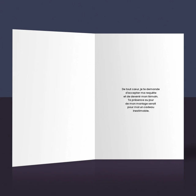 La Photo Et Un Texte: Tu As Toujours Su - Carte De Vœux