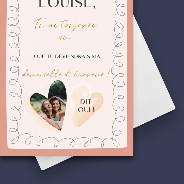 La Photo Et Un Texte: Tu As Toujours Su - Carte De Vœux