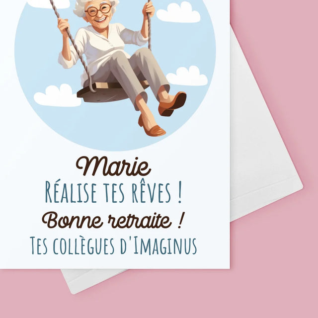 Le Prénom Et Un Texte: Réalise Tes Rêves - Carte De Vœux