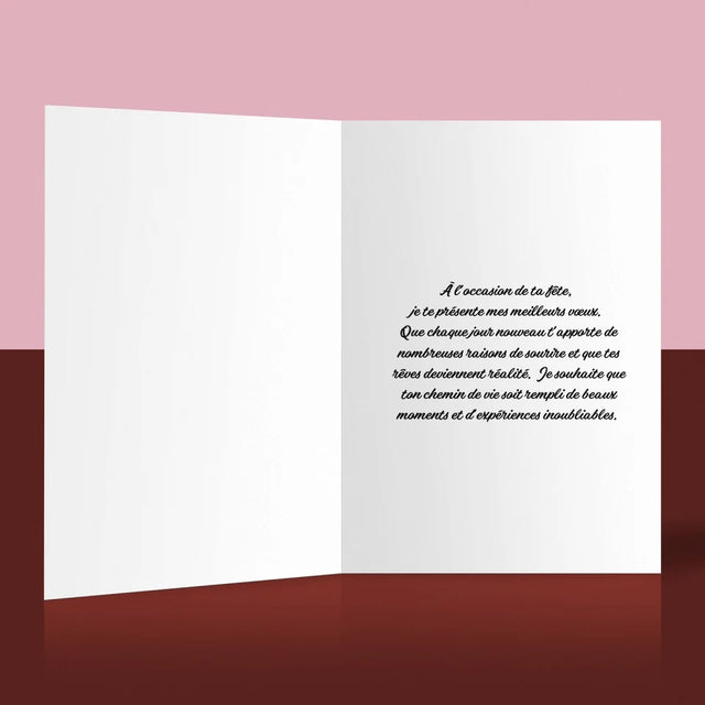 La Création Du Personnage : Maman Parfaite - Carte De Vœux