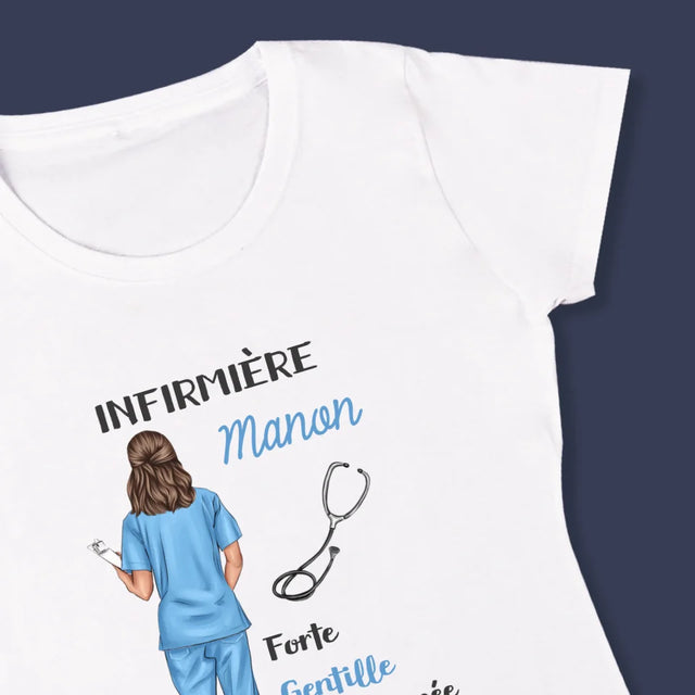 La Création Du Personnage: Caractéristiques D'Une Infirmière - T-Shirt Pour Femmes