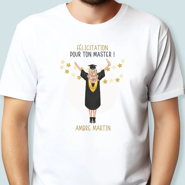 La Création Du Personnage: Tu Es Un Maître - T-Shirt Pour Hommes